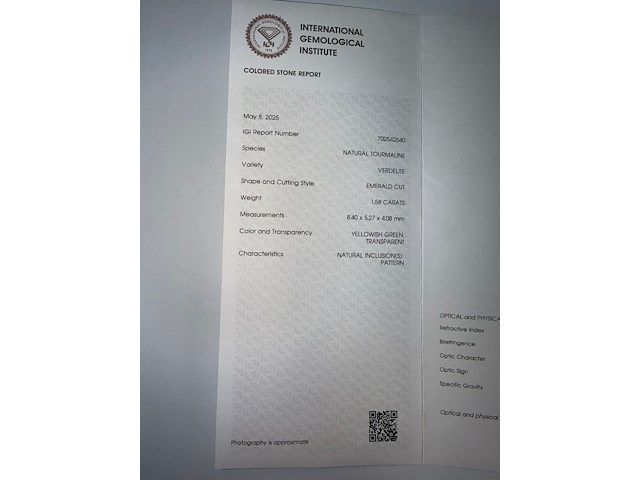 Verdeliet toermalijn - afbeelding 4 van  8