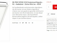 Verduisterende rolgordijn voor velux velux dsl... - afbeelding 3 van  4
