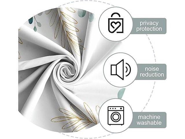 Verduisteringsgordijnen (140 x 175 cm) - afbeelding 2 van  3