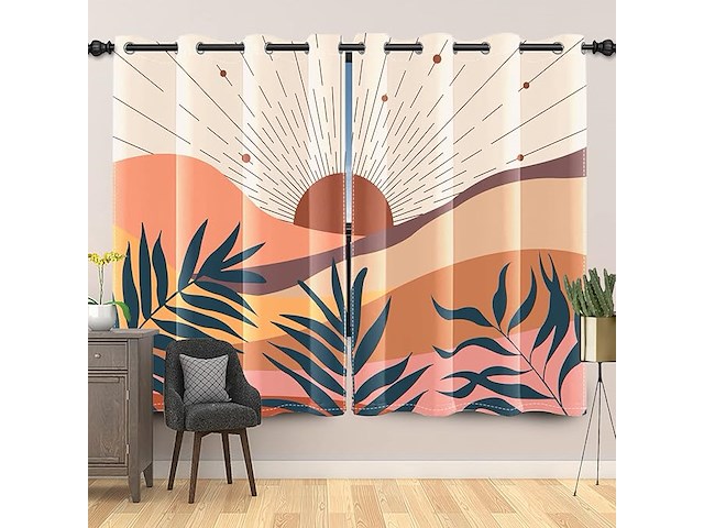 Verduisteringsgordijnen (140 x 225 cm) - afbeelding 1 van  3