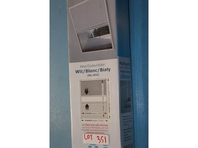 Verduisteringshor wit - afbeelding 2 van  2