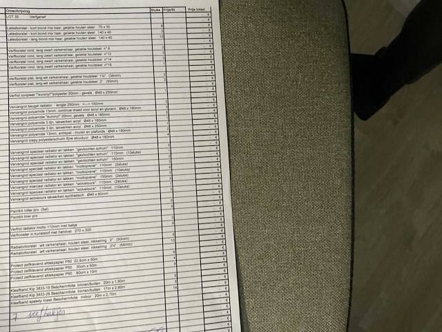 Verf gereedschap - afbeelding 7 van  15