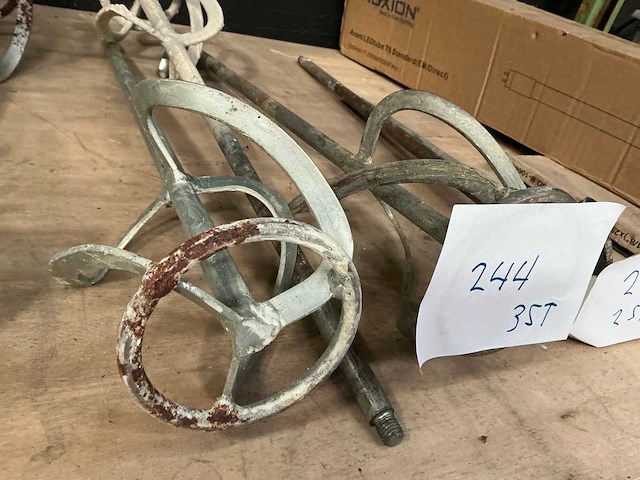 Verf-mortelmixers (3x) - afbeelding 1 van  2