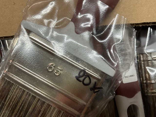 Verfborstels (60x) - afbeelding 8 van  12