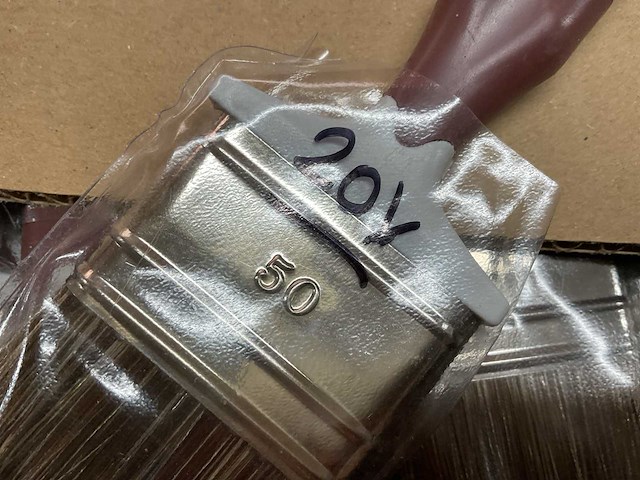 Verfborstels (60x) - afbeelding 10 van  12