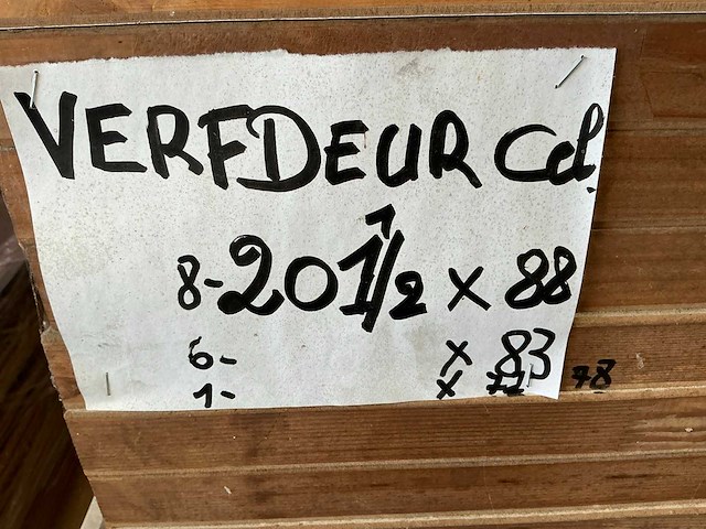 Verfdeur (27x) - afbeelding 5 van  6