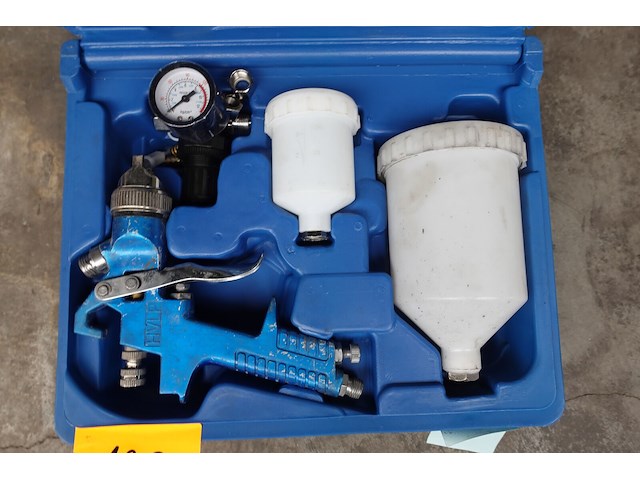 Verfspuitpistolen set tectake - afbeelding 2 van  3