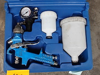 Verfspuitpistolen set tectake - afbeelding 2 van  3