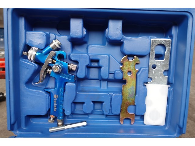 Verfspuitpistolen set tectake - afbeelding 3 van  3