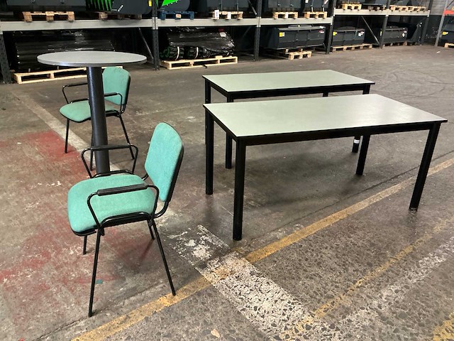 Vergaderstoel & tafels (22x) - afbeelding 2 van  6