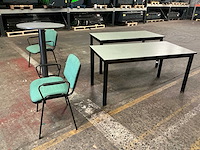 Vergaderstoel & tafels (22x) - afbeelding 2 van  6