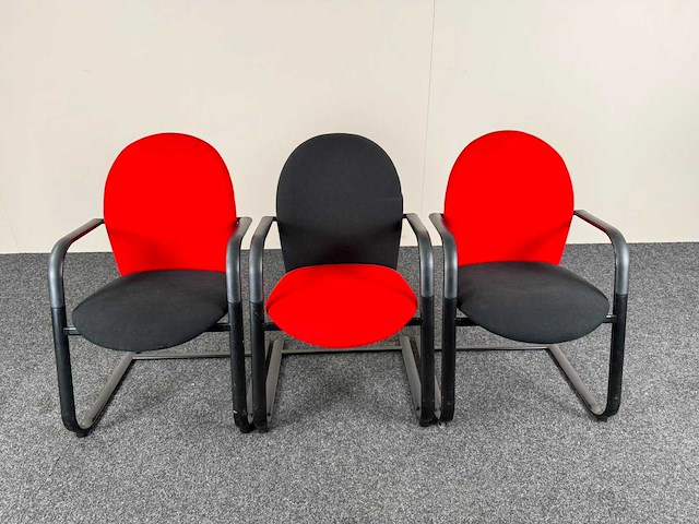 Vergaderstoelen (3x) - afbeelding 1 van  2