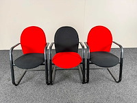 Vergaderstoelen (3x) - afbeelding 1 van  2