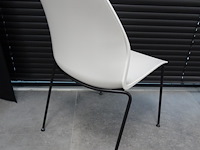 Vergadertafel + 10x kunststof designstoel kalea by kastel - afbeelding 4 van  7