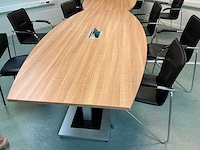 Vergadertafel (2x) + stoel (10x) - afbeelding 2 van  6