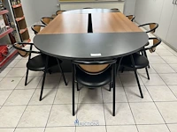Vergadertafel met 10 stoelen - afbeelding 2 van  5