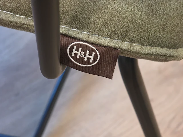 Vergadertafel met 3 design stoelen h&h bulo - afbeelding 5 van  8