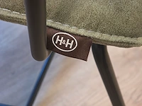 Vergadertafel met 3 design stoelen h&h bulo - afbeelding 5 van  8