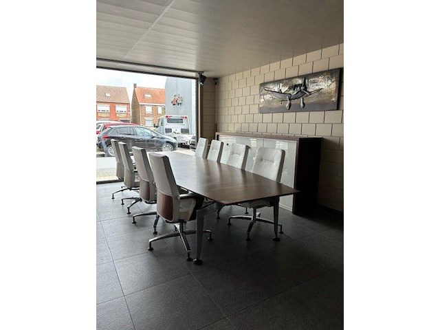 Vergadertafel met kast en 8 zetels - afbeelding 18 van  19