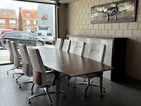 Vergadertafel met kast en 8 zetels - afbeelding 19 van  19