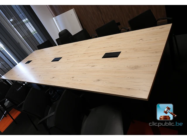 Vergadertafel met stoelen - afbeelding 5 van  12