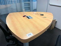 Vergadertafel + stoel (2x) - afbeelding 3 van  7