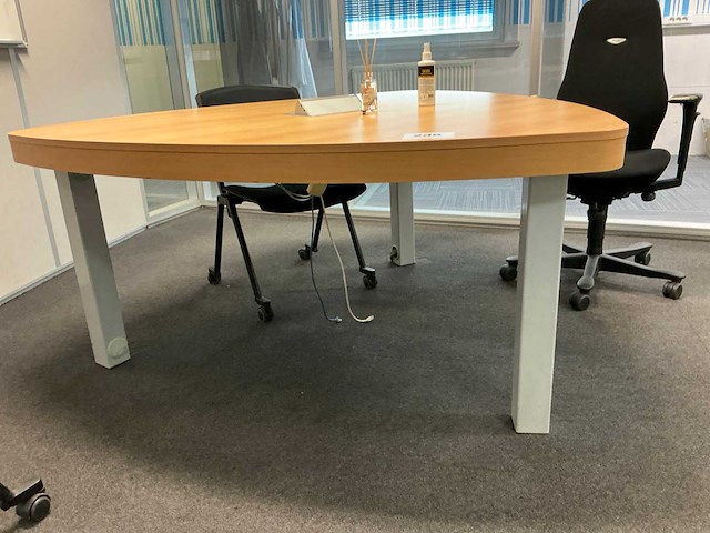 Vergadertafel + stoel (3x) - afbeelding 2 van  6