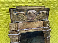 Verguld houten architectonisch kader - afbeelding 4 van  6