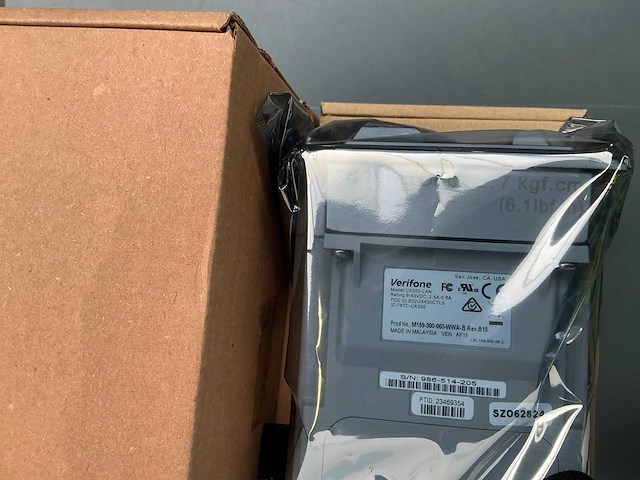 Verifone - ux100 / ux300 - kaartlezer / betaalsysteem (9x) - afbeelding 8 van  10