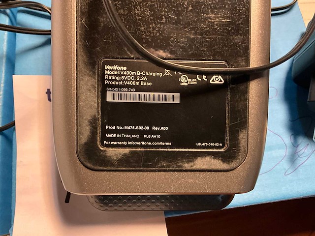 Verifone betaalterminal - afbeelding 4 van  5