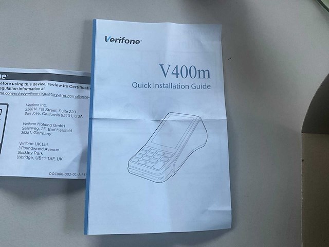 Verifone v400m betaalterminal - afbeelding 8 van  11