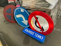 Verkeersbord (6x) - afbeelding 1 van  6