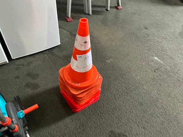 Verkeerskegel (9x) - afbeelding 2 van  3