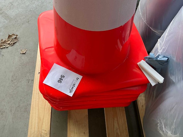 Verkeerskegel (9x) - afbeelding 2 van  2