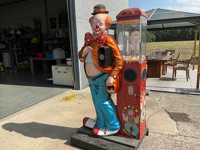 Verkoopautomaat clown - afbeelding 2 van  8