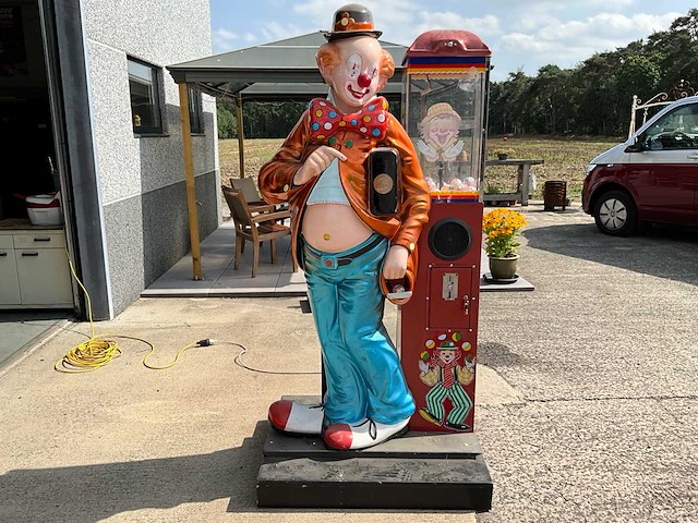 Verkoopautomaat clown - afbeelding 1 van  8