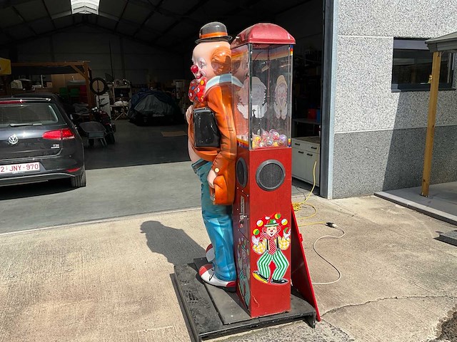Verkoopautomaat clown - afbeelding 3 van  8
