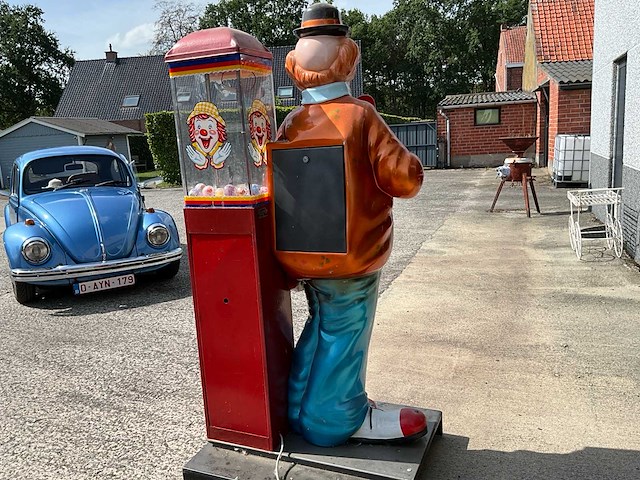 Verkoopautomaat clown - afbeelding 6 van  8