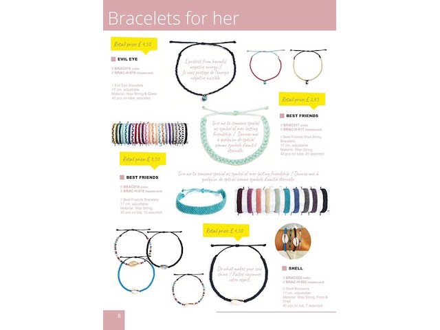 Verkoopset embrace armbandjes ( 1056 armbandjes) + verkoopdisplay - afbeelding 17 van  19