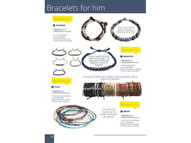 Verkoopset embrace armbandjes ( 1056 armbandjes) + verkoopdisplay - afbeelding 7 van  20