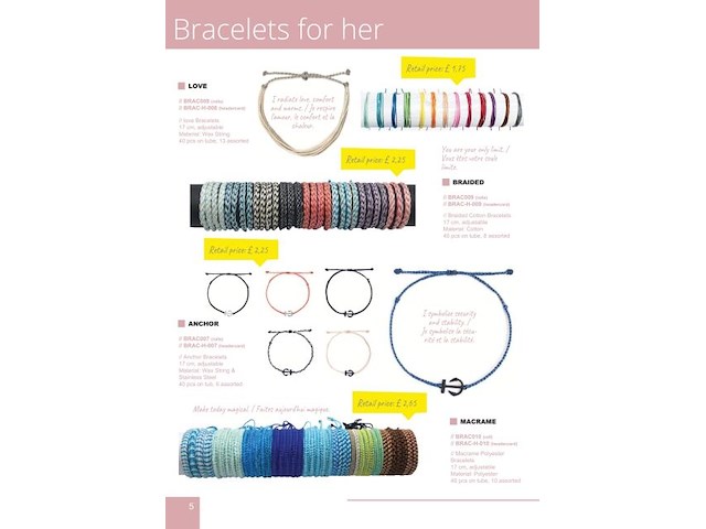 Verkoopset embrace armbandjes ( 1056 armbandjes) + verkoopdisplay - afbeelding 14 van  19