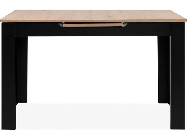 Verlengbare eettafel birma - 160/200x80x75cm - artisan eik/zwart - afbeelding 1 van  7