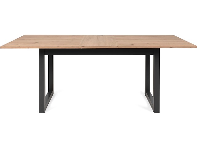 Verlengbare eettafel damon 160/200x90 - artisan eik/antraciet - afbeelding 7 van  7