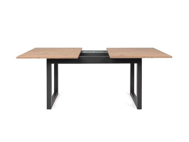 Verlengbare eettafel damon 160/200x90 - eik/antraciet - afbeelding 4 van  8