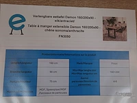 Verlengbare eettafel damon - afbeelding 5 van  5