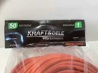 Verlengkabel- snoer - 50m - 230v - afbeelding 3 van  5