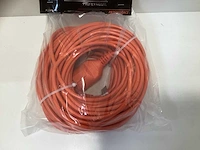 Verlengkabel- snoer - 50m - 230v - afbeelding 4 van  5