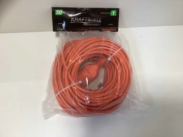 Verlengkabel- snoer - 50m - 230v - afbeelding 5 van  5