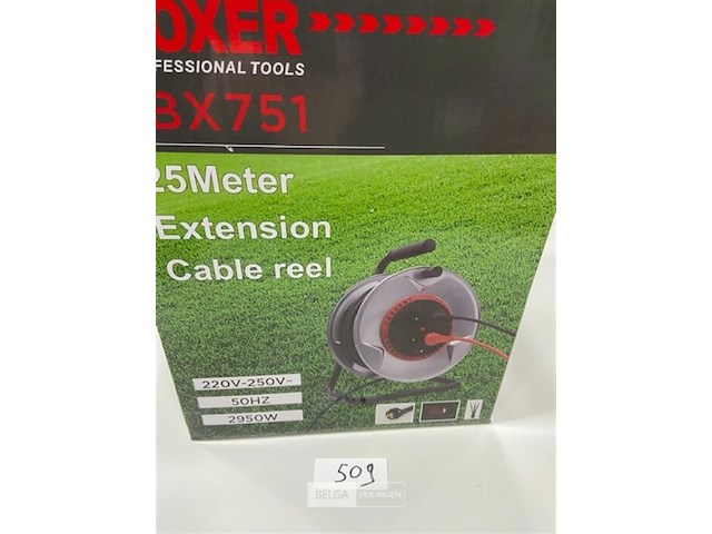 Verlengkabel 25 meter 2950w - afbeelding 1 van  3