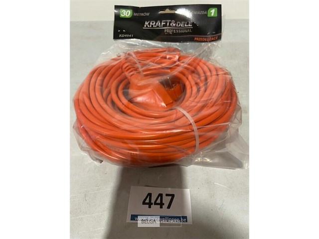 Verlengkabel 30 m 1mm² - afbeelding 2 van  3